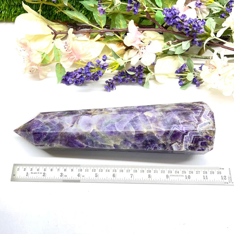 Large Amethyst Tower (Intuition and Meditation)