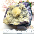 Amethyst Clusters with Calcite Flowers / Points (Remove negative energy)