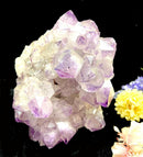 Amethyst Cluster Lamps