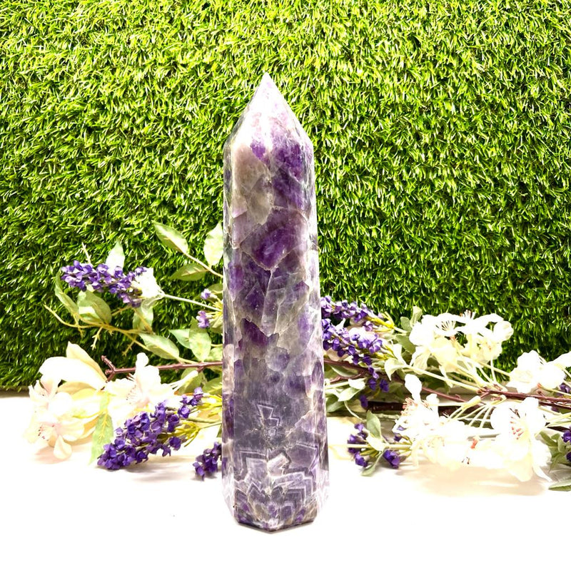 Large Amethyst Tower (Intuition and Meditation)
