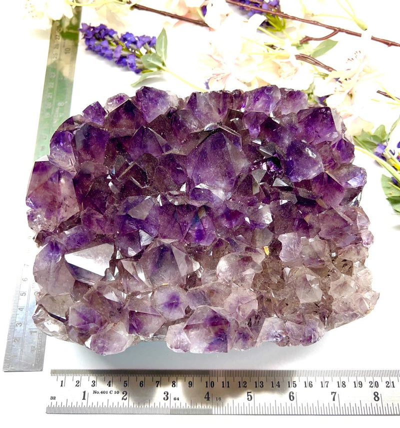 Large Amethyst Clusters in AAA  Quality from Brazil