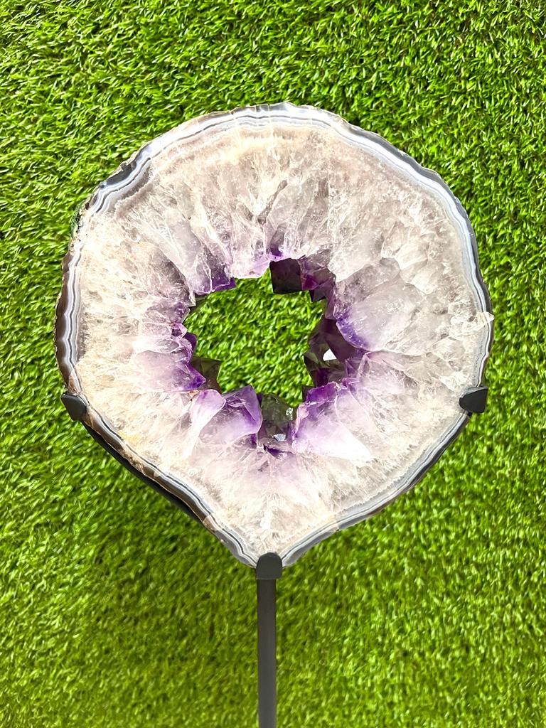 Amethyst Portals on tall stands from Brazil