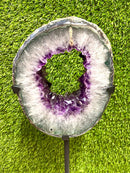 Amethyst Portals on tall stands from Brazil