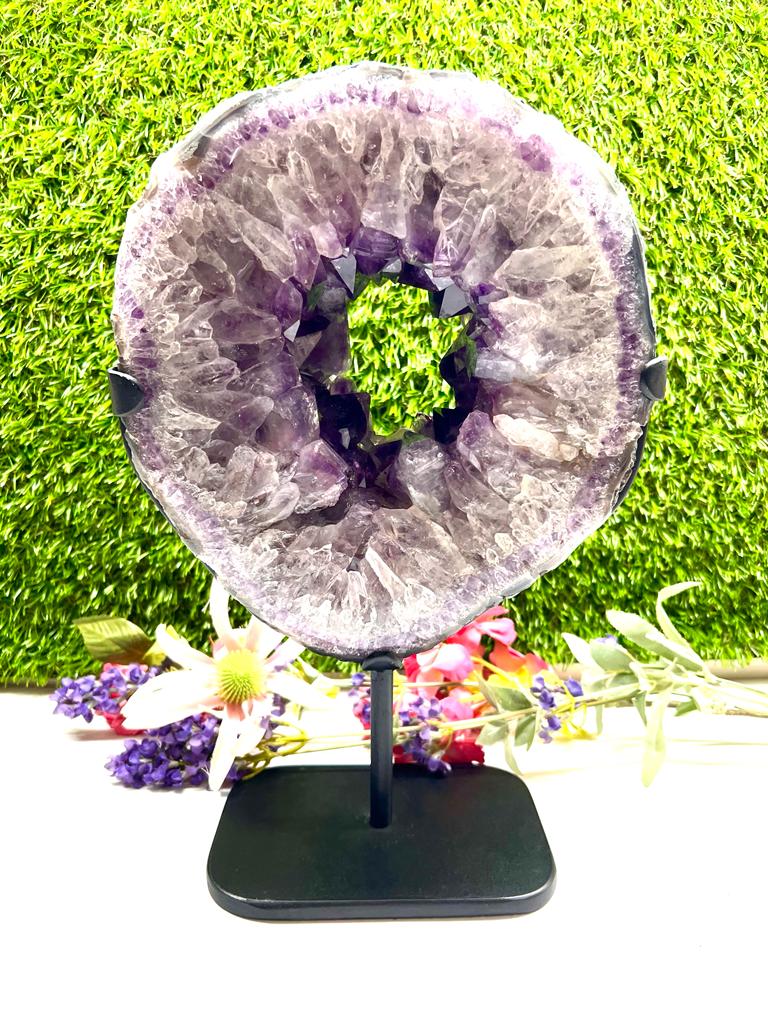 Amethyst Portal on stand from Brazil