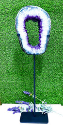 Amethyst Portals on tall stands from Brazil