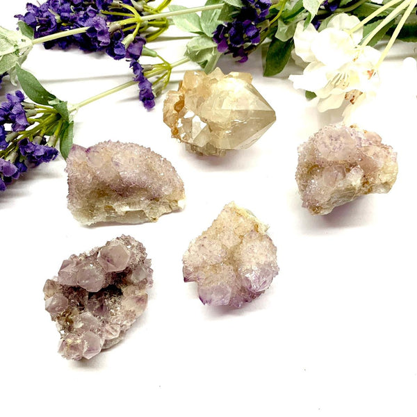 Spirit Quartz in Amethyst