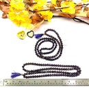 Amethyst Round Beads Jaap Mala (Intuition & Meditation)