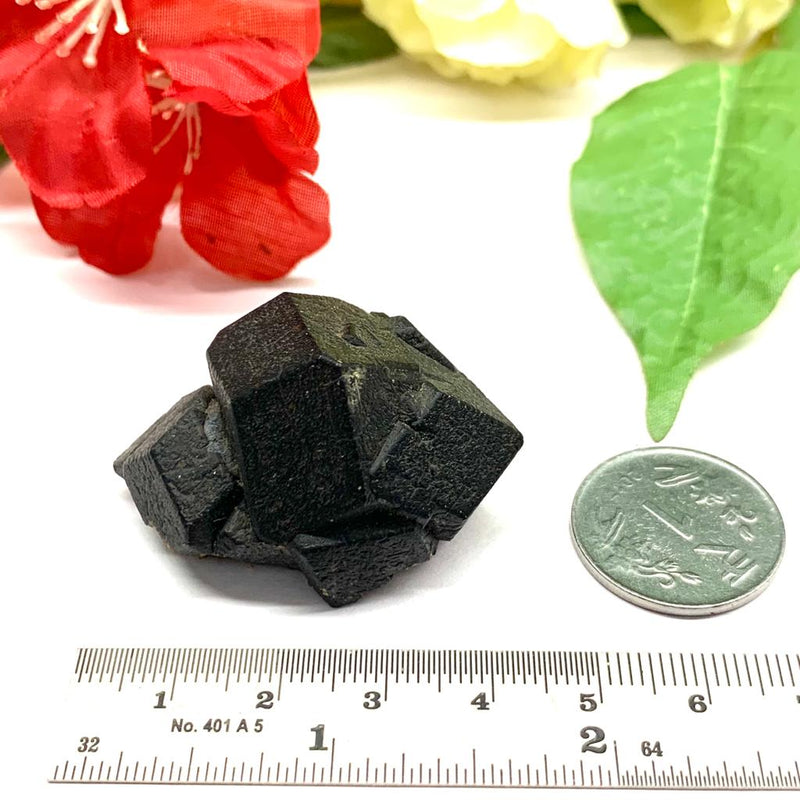 Andradite Garnet Mineral from Morocco (Strength and Support)