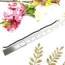 Black Tourmaline Round Bead Anklet