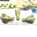 Dragon Head in Aquamarine