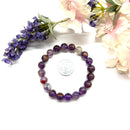 Auralite Round Bead Bracelet (Healing  and Meditation)
