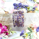 Auralite Round Bead Bracelet (Healing  and Meditation)