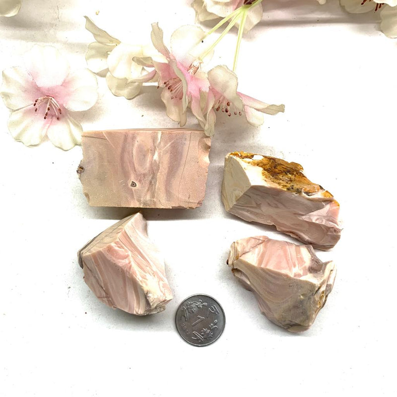 Australian Pink Opal Rough (Deal with emotional pain)