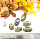 Azurite Malachite Cabochon (Transformation & Release)