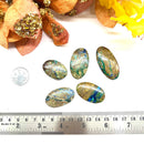 Azurite Malachite Cabochon (Transformation & Release)