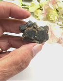 Black Tourmaline with Feldspar and Epidote Specimen from Morocco