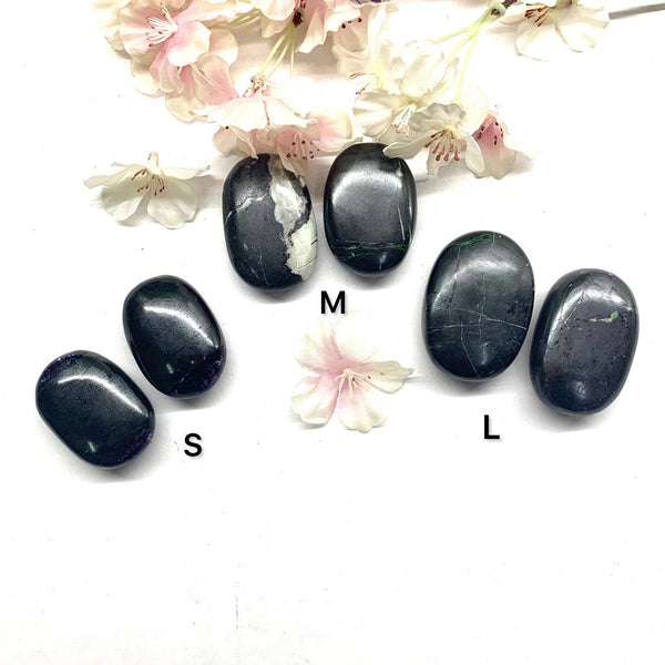 Black Kammererite Palmstone (Spiritual Growth)