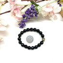 Black Onyx Round Bead Bracelet (Inner Strength)