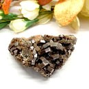 Dark Brown Vanadinite Specimen from Morocco (Motivation)