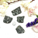 Black Zebra Jasper Rough (Balance the yin and yang)