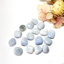 Blue Calcite Tumbles