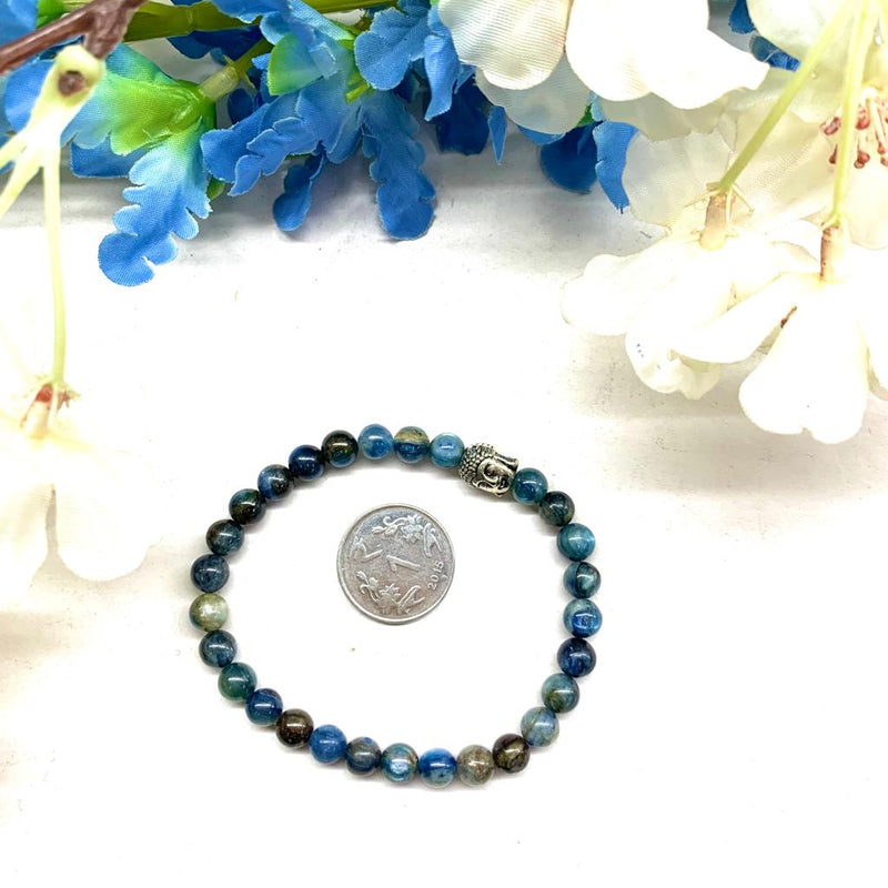 Blue Kyanite Bracelet, Braided Wristband, Calming Stone, Macrame Cuff, Men  Jewelry, Gift for Him - Etsy