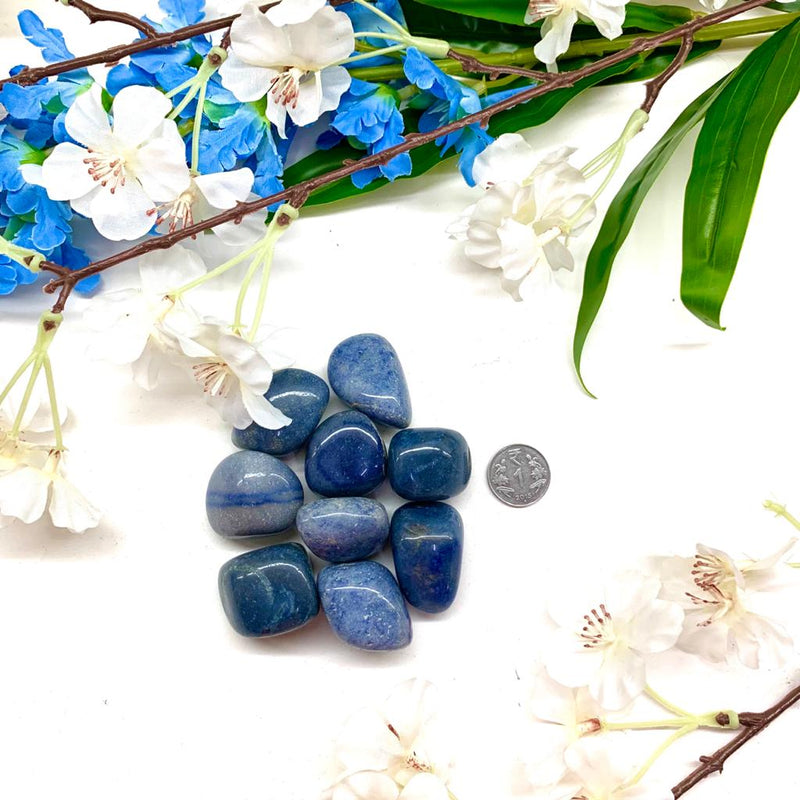 Blue Aventurine Tumble (For Intuition and Psychic Gifts)