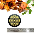 Black Tourmaline Plates for Protection & Grounding