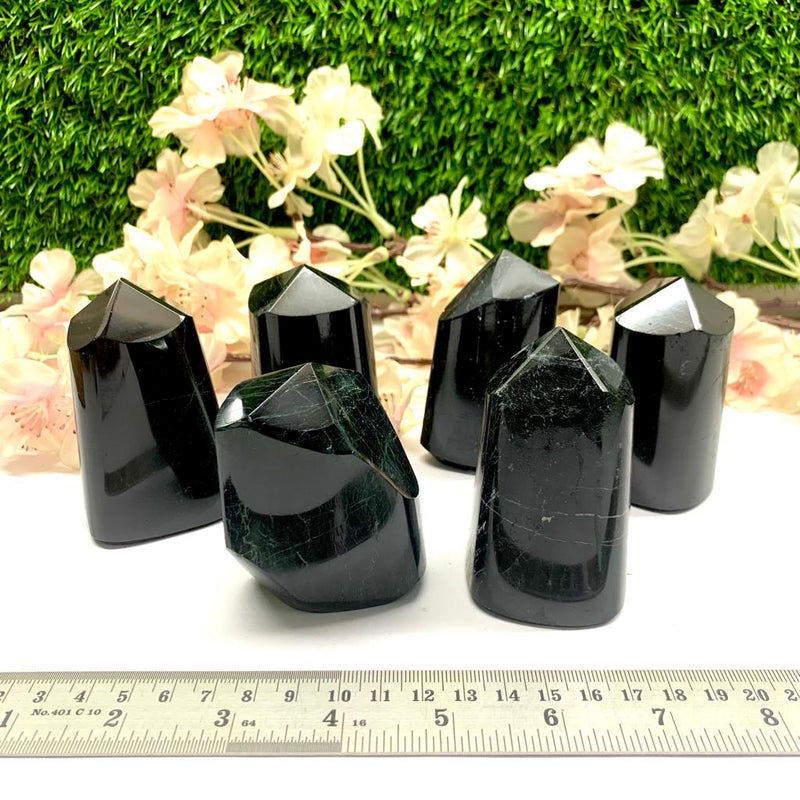 Black Tourmaline Free Forms (Protection and Grounding)