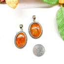 Carnelian Pendants Premium Collection in Silver
