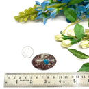 Cavansite Cabochon (Channeling & Change)