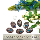 Cavansite Cabochon (Channeling & Change)