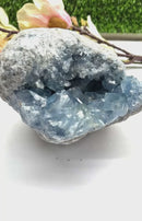 Large Celestite Clusters (Astral Travel and Intuition)