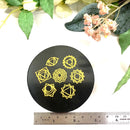 Small Black Tourmaline Plates for Protection & Grounding- Beta