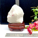 Cinnabar on Matrix Free-Form on a Stand (Removing Obstacles & Wealth)