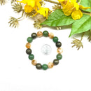 Citrine Pyrite & Green Aventurine Bracelet Alternate beads (Luck and Abundance) Money Magnet Bracelet