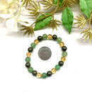 Citrine Pyrite & Green Aventurine Bracelet Alternate beads (Luck and Abundance) Money Magnet Bracelet