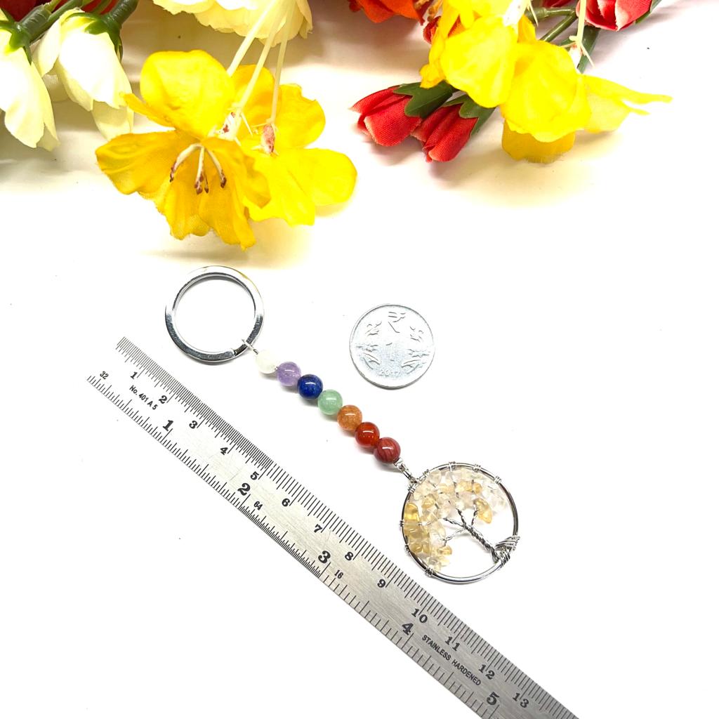 Natural Form Key Rings Tree of life Key Rings buy online at Talk to Crystals