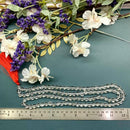 Clear Quartz Round Beads Jaap Mala Necklace (Meditation & Spiritual Growth)