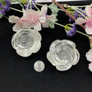 Rose in Clear Quartz