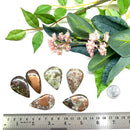 Copper Ore With Peridot (Michigan) Cabochons