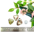 Copper Ore With Peridot (Michigan) Cabochons