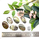 Copper Ore With Peridot (Michigan) Cabochons