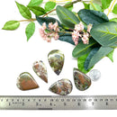 Copper Ore With Peridot (Michigan) Cabochons