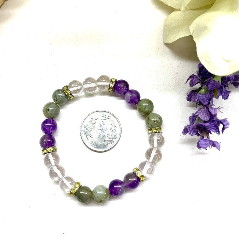 Bracelet to Balance and Strengthen the Crown Chakra