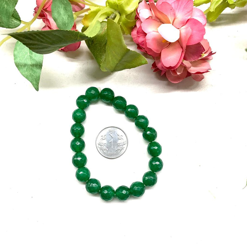 Dark Green Aventurine Bracelet (For Luck and Opportunities)