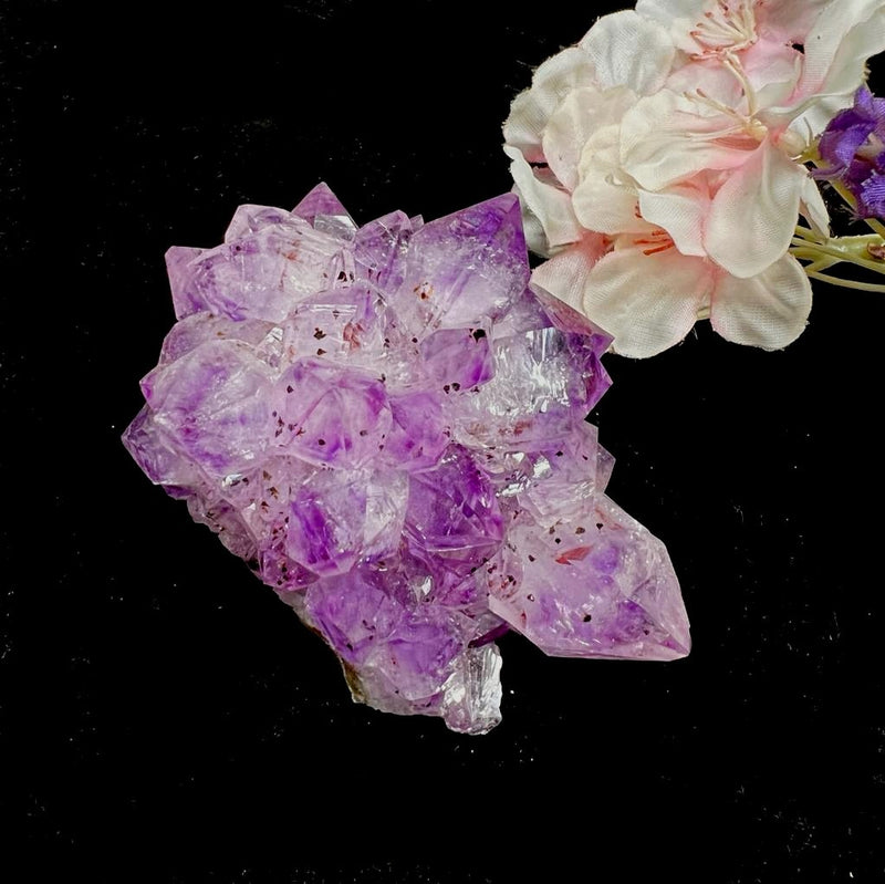Amethyst Elestial Flowers from Brazil (Intuition and Meditation)