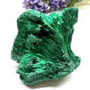 Fibrous Malachite Mineral Specimen