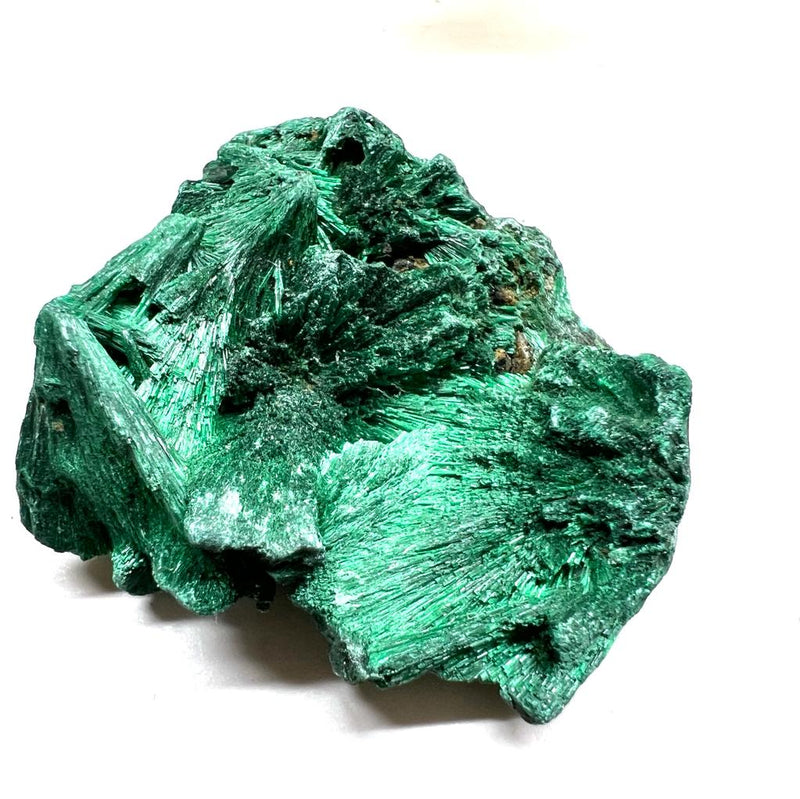 Fibrous Malachite Mineral Specimen