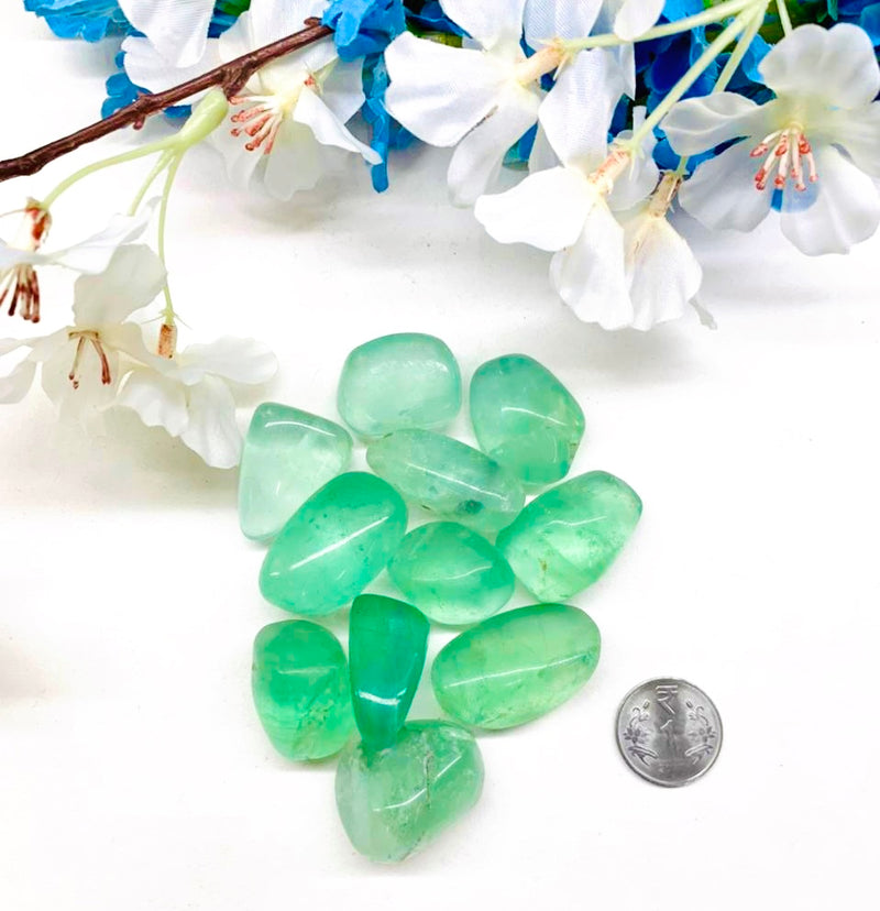 Green Fluorite Tumble (Heart-based Growth and Healing)